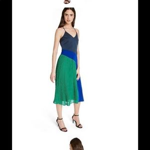 Womans colorblock dress